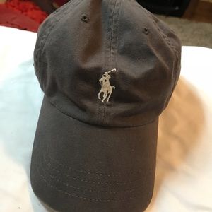 Gray Polo Hat